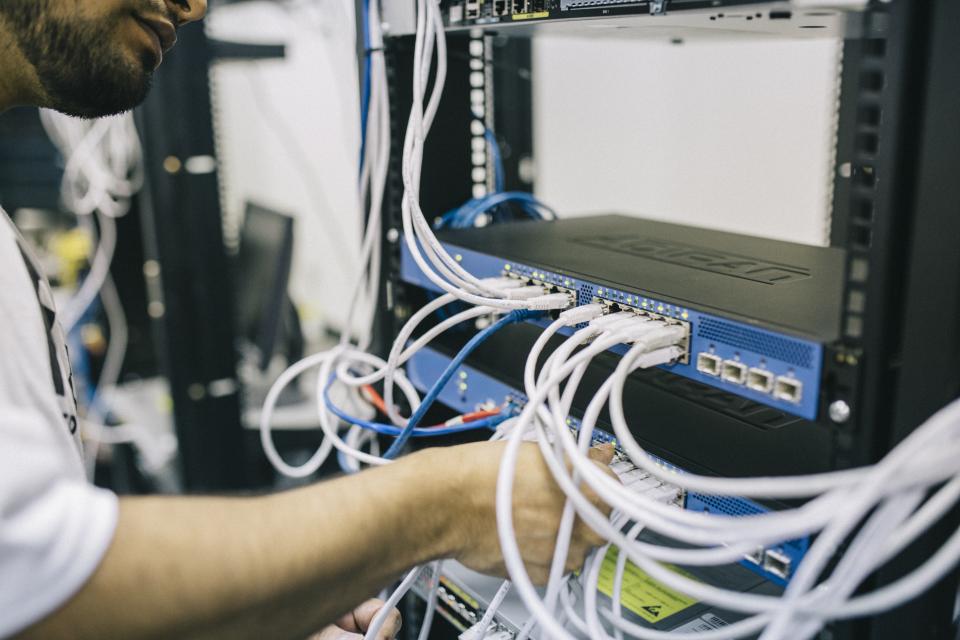 Telecom operator network infrastructure